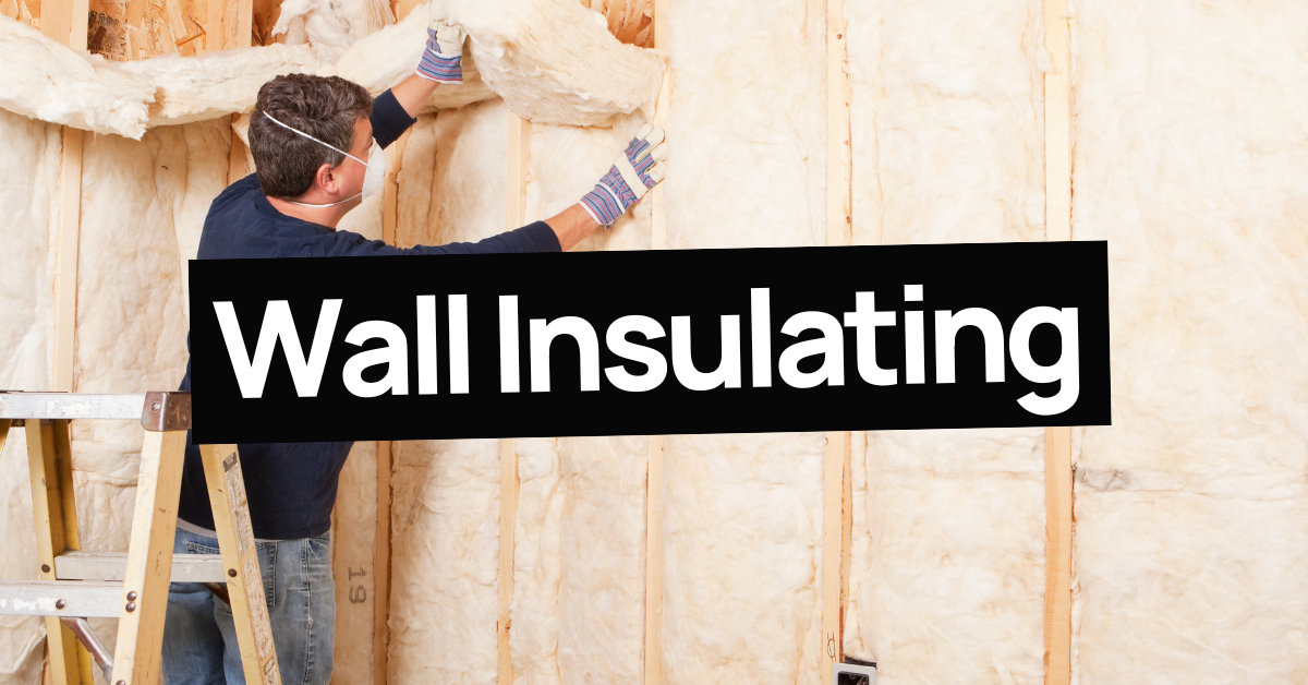 wall insulation instillation in a uk house
