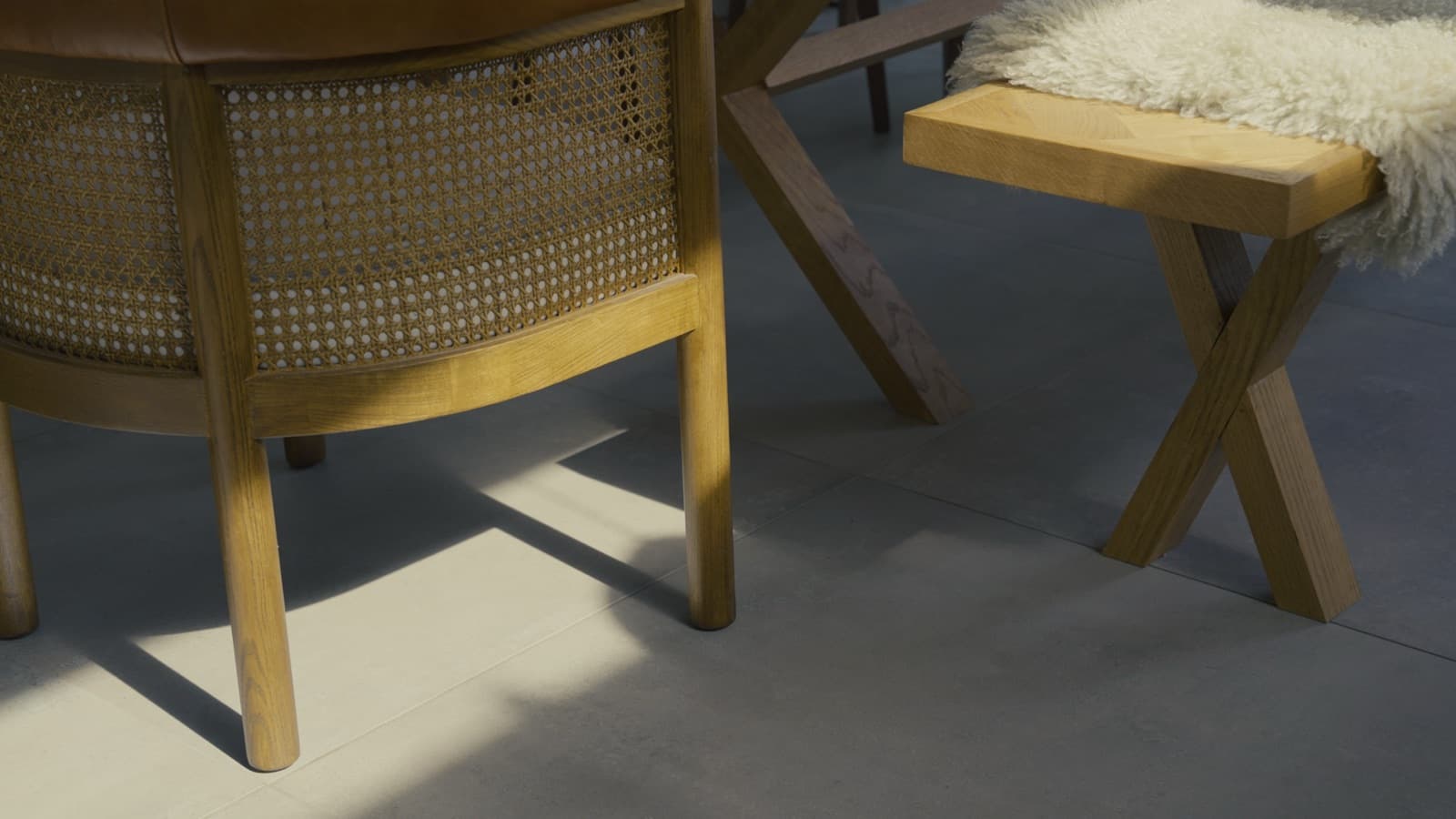 Crafted furniture detail inside a 4WALLS show home