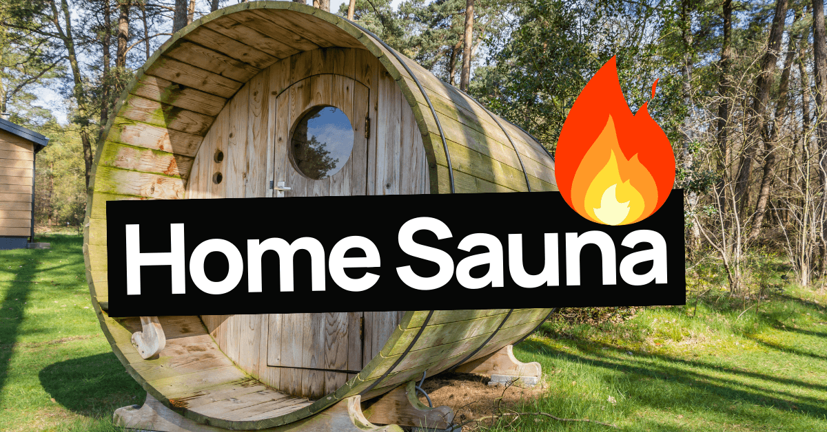 Sauna in your home/garden